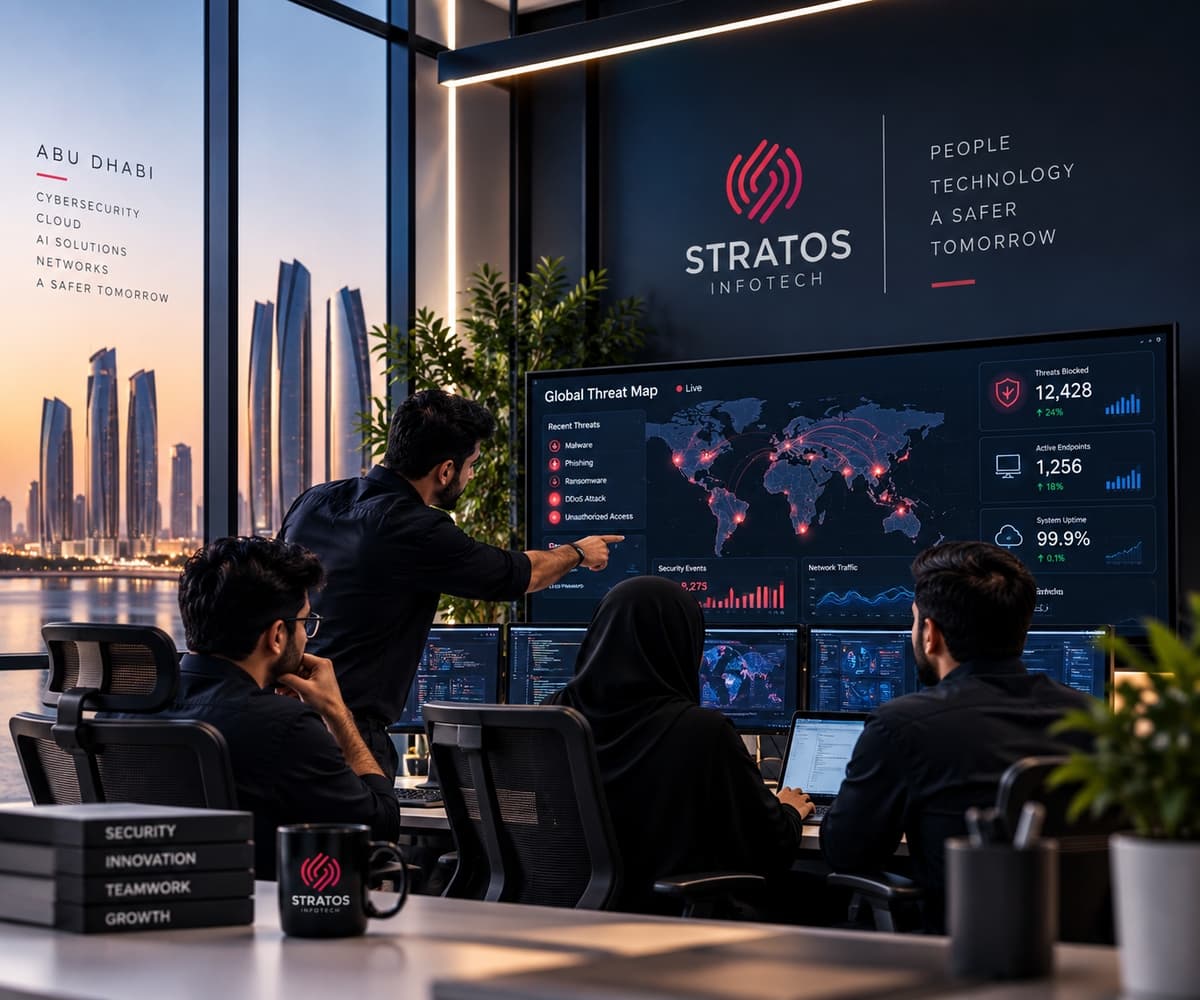 Stratos Info Tech team and technology